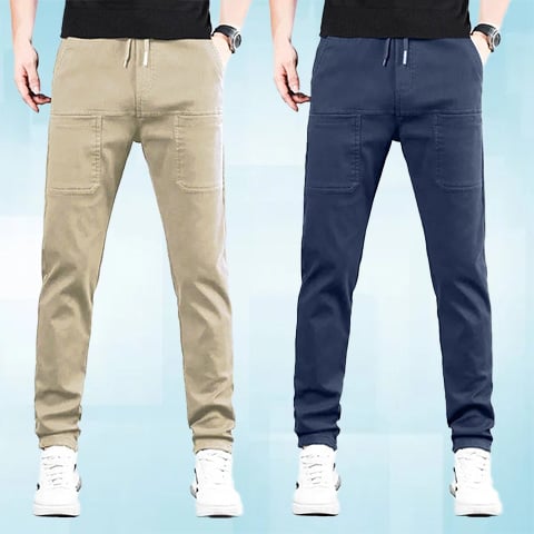 🔥Τελευταία Ημέρα Εκπτώσεων 50% ΕΚΠΤΩΣΗ🥰MultiPants – Ελαστικό Ανθεκτικό Παντελόνι Cargo με Πολλαπλές Τσέπες