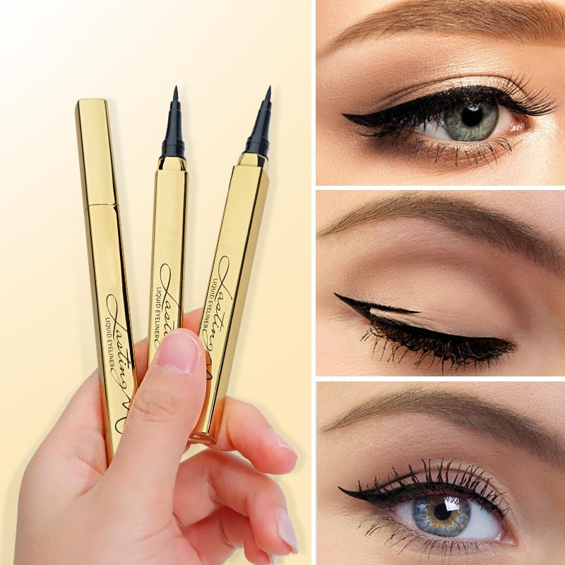 ✨ Μακράς Διάρκειας Υδρoανθεκτικό Υγρό Eyeliner 💖